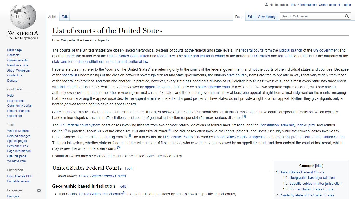 List of courts of the United States - Wikipedia